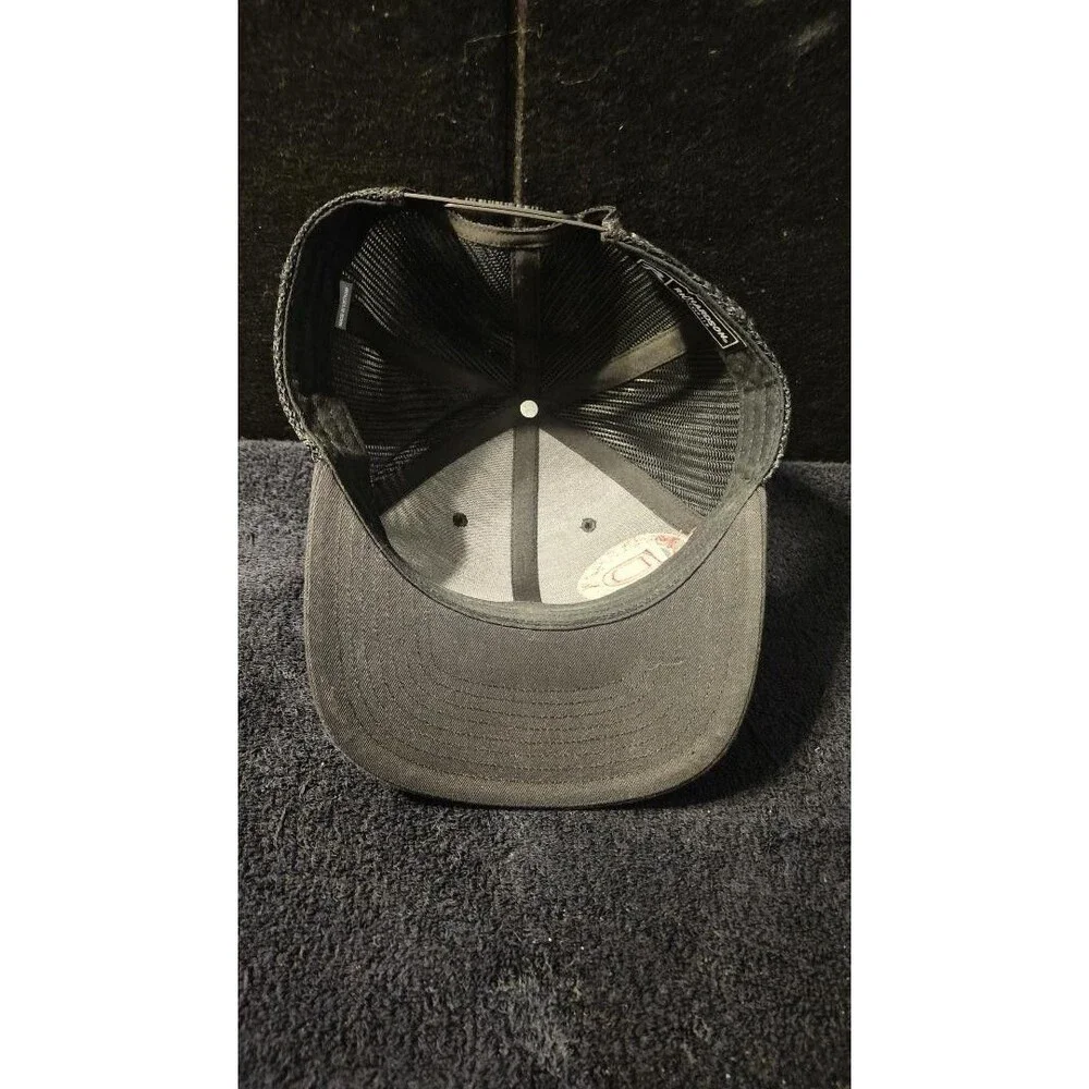 adidas Olive Green White Trefoil Stripes Snap Back Hat